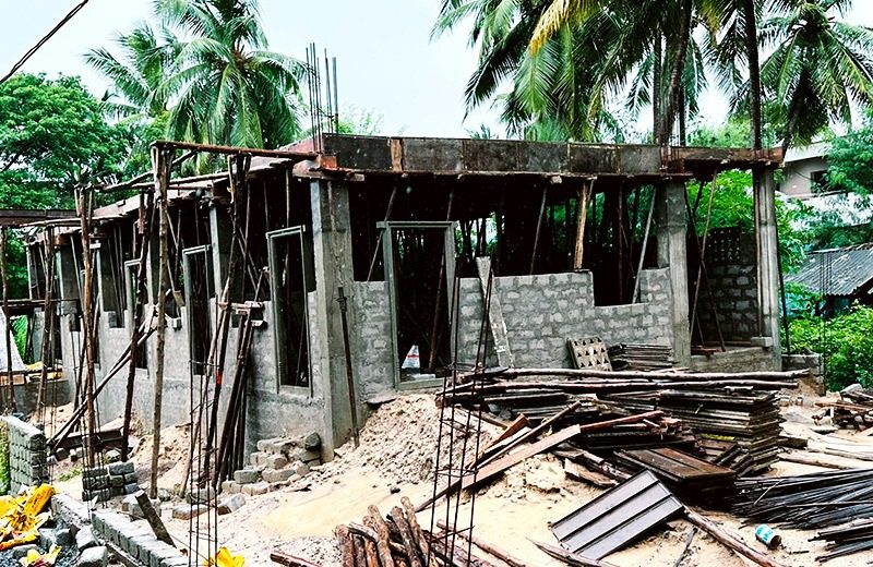 New Church Building Construction in Gudivada