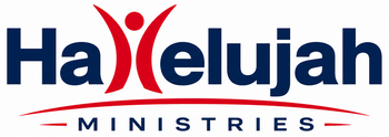 Hallelujah Ministires logo white